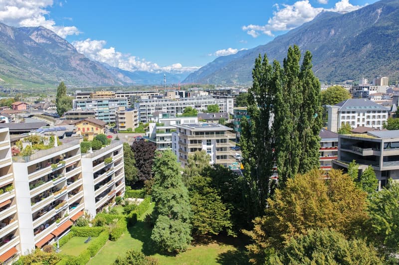 3.5 pièces au centre de Martigny dans nouvelle PPE Le Vieux Pont (7)