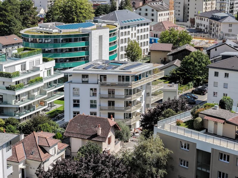3.5 pièces au centre de Martigny dans nouvelle PPE Le Vieux Pont (1)