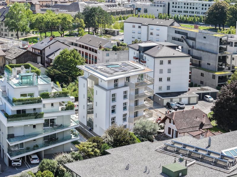 3.5 pièces au centre de Martigny dans nouvelle PPE Le Vieux Pont (9)
