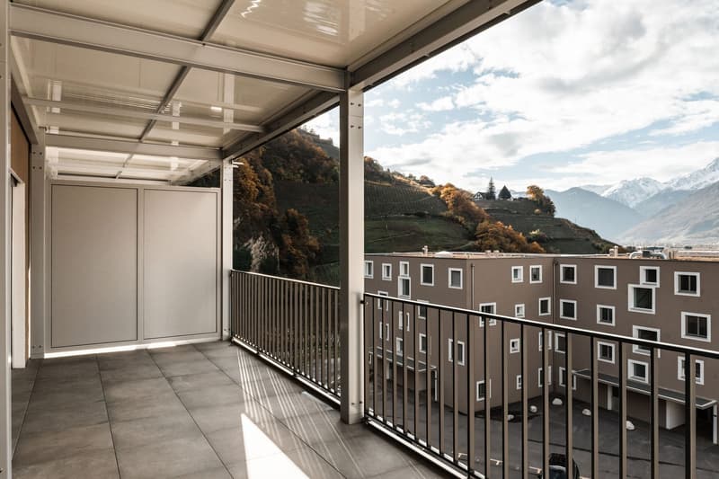 À vendre à Saxon - Splendide appartement meublé 2.5p avec balcon, immeuble récent et moderne (11)