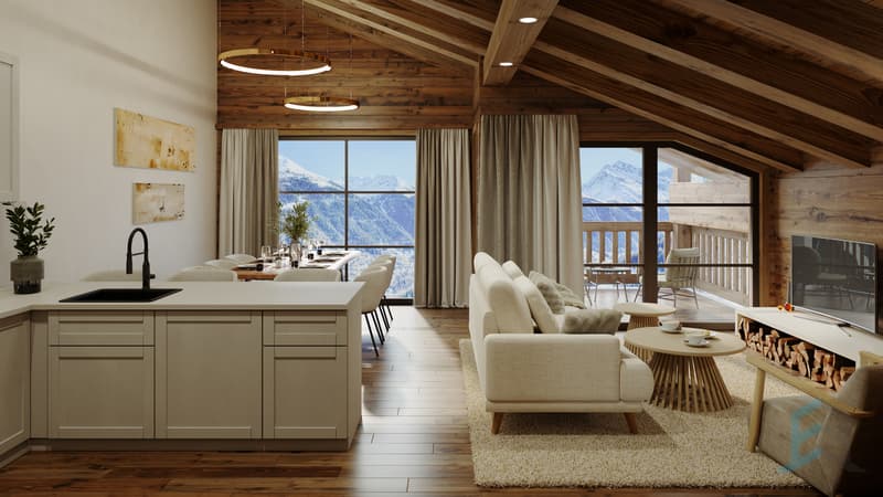 Weisshorn Lodge - Séjour / Weisshorn Lodge - Aufenthalt / Weisshorn Lodge - Living room