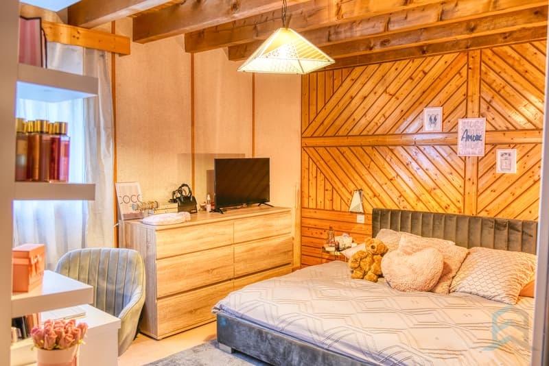 Chalet Niouc - Chambre à coucher 2 / Chalet Niouc - Schlafzimmer 2 / Chalet Niouc - Bedroom 2
