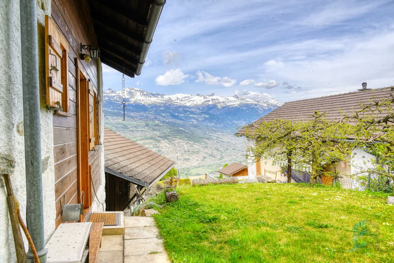 Chalet Erdesson - Vue sur la vallée / Chalet Erdesson - Blick auf das Tal / Chalet Erdesson - Valley view