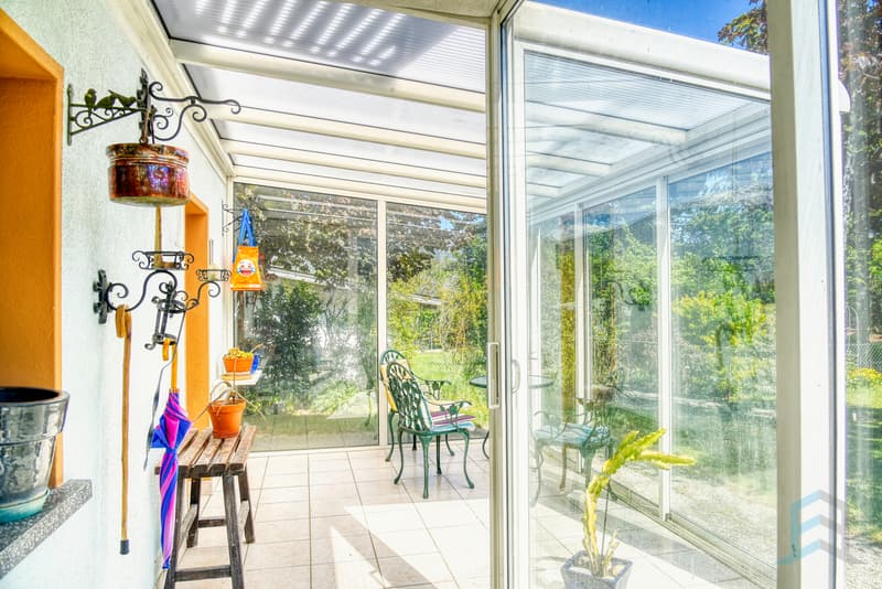 Maison Veyras - Véranda / Haus Veyras - Veranda / House Veyras - Veranda