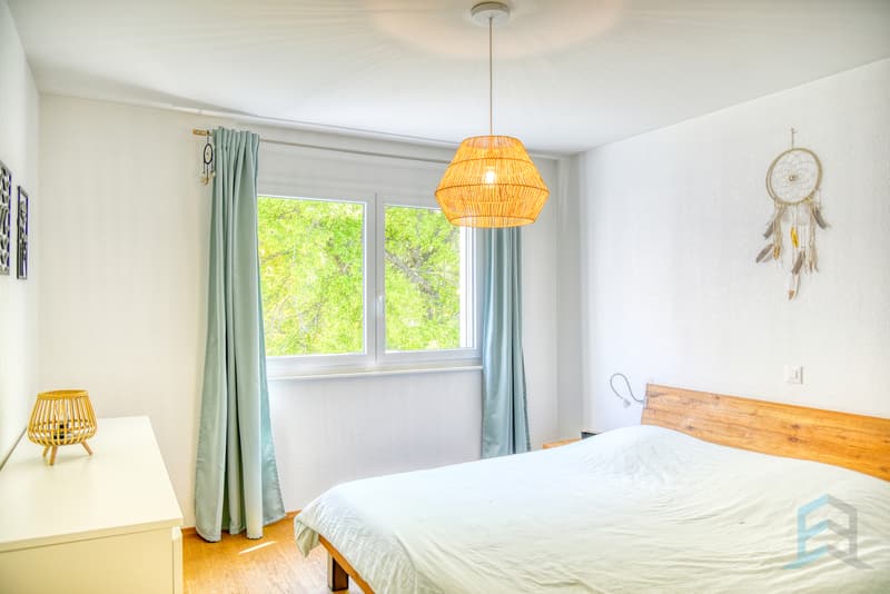 Appartement Sierre - Chambre parentale / Appartement Sierre - Elternschlafzimmer / Appartement Sierre - Master bedroom