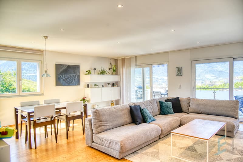 Appartement Sierre - Séjour / Wohnung Sierre - Aufenthalt / Appartement Sierre - Living room