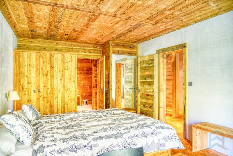 Chalet Zinal - Chambre parentale / Chalet Zinal - Elternschlafzimmer / Chalet Zinal - Master Bedroom