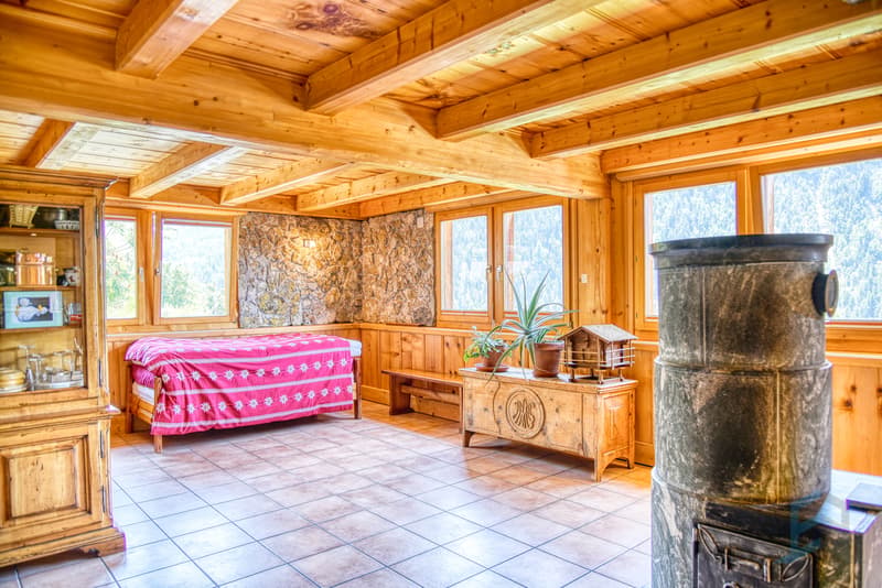 Chalet Niouc - Séjour / Chalet Niouc - Aufenthalt / Niouc Chalet - Living Room