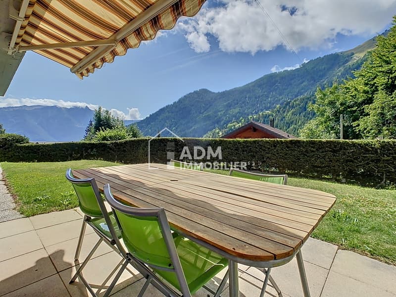 Ovronnaz, appartement 3.5 pièces rez jardin dans un chalet (8)