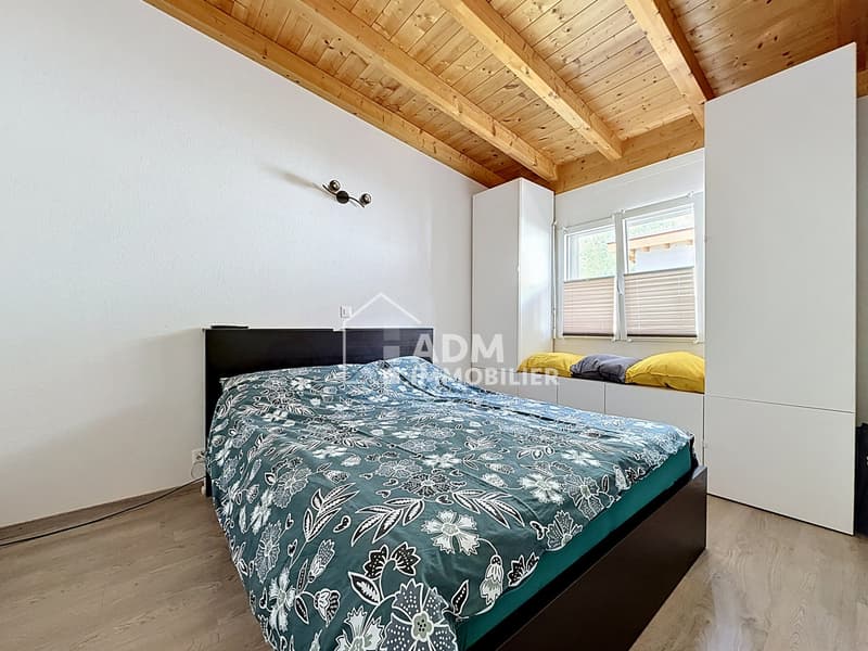 Saillon, maison mitoyenne 4.5 pièces avec extérieurs privatifs de 50 m2 (8)