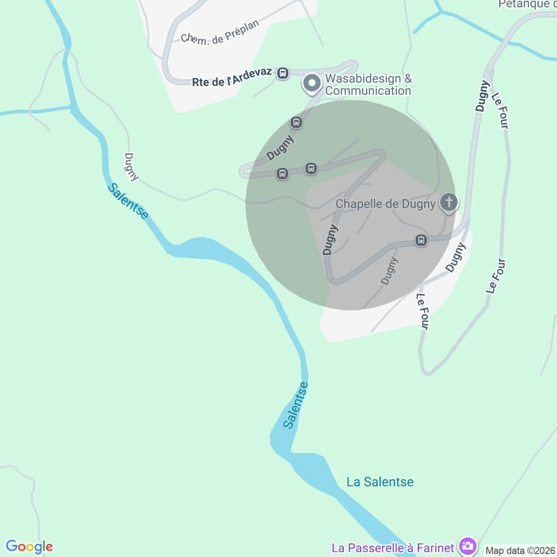 Dugny (Leytron), terrain à bâtir 612 m2 avec cadre exceptionnel (8)