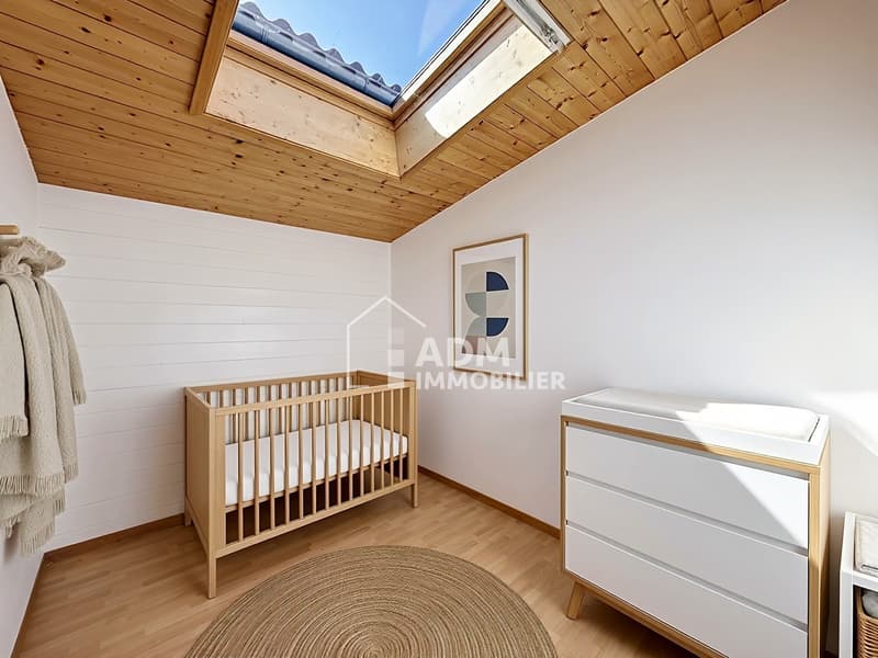Petite chambre - photo retravaillée virtuellement