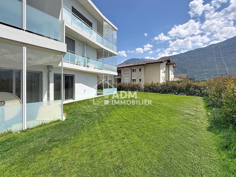 Saillon,  appartement 4.5 pièces rez avec jardin privatif de 243 m2 (12)