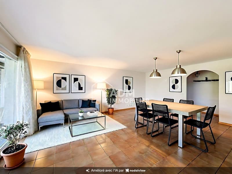 Sion, appartement 4.5 pièces, vue imprenable sur la vallée du Rhône (4)
