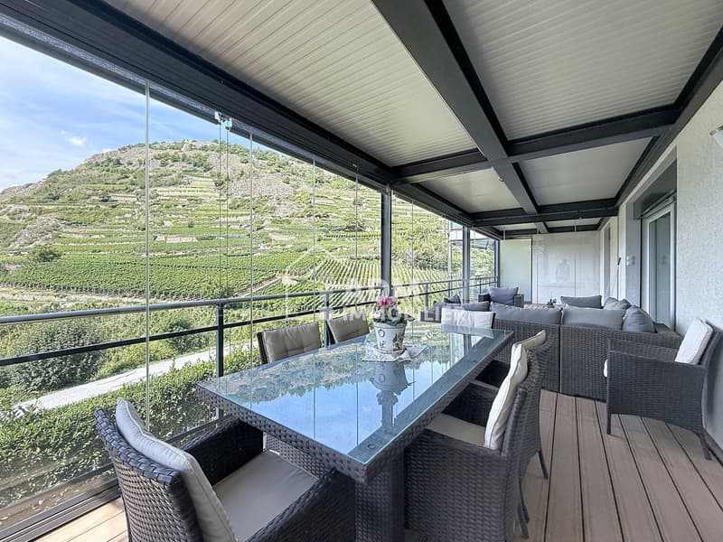 Sion, appartement 4.5 pièces, vue imprenable sur la vallée du Rhône (9)