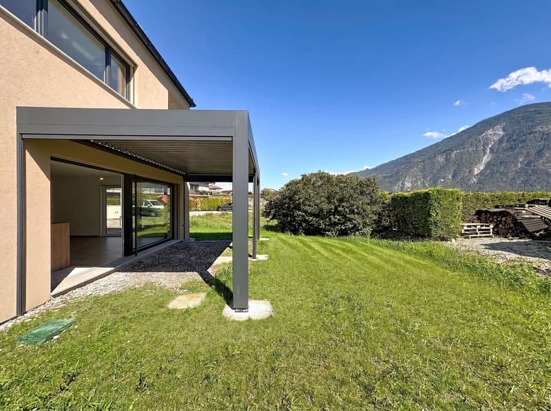 Leytron, Superbe 4.5 pièces neuf avec grand jardin privatif (11)