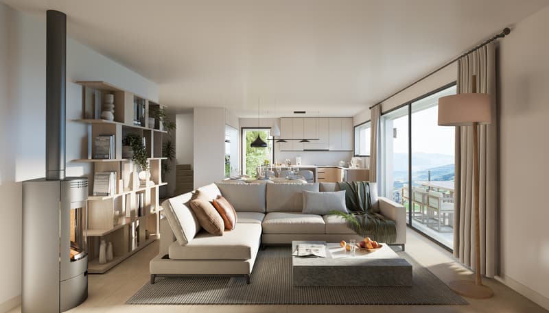 Villa moderne Ayent - Ensoleillement optimal et vue sur les montagnes (5)