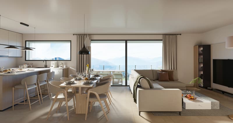 Villa moderne Ayent - Ensoleillement optimal et vue sur les montagnes (2)