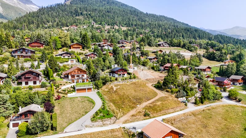 Chalet neuf à Mayens d'Arbaz - Vue panoramique - Résidence principale (2)