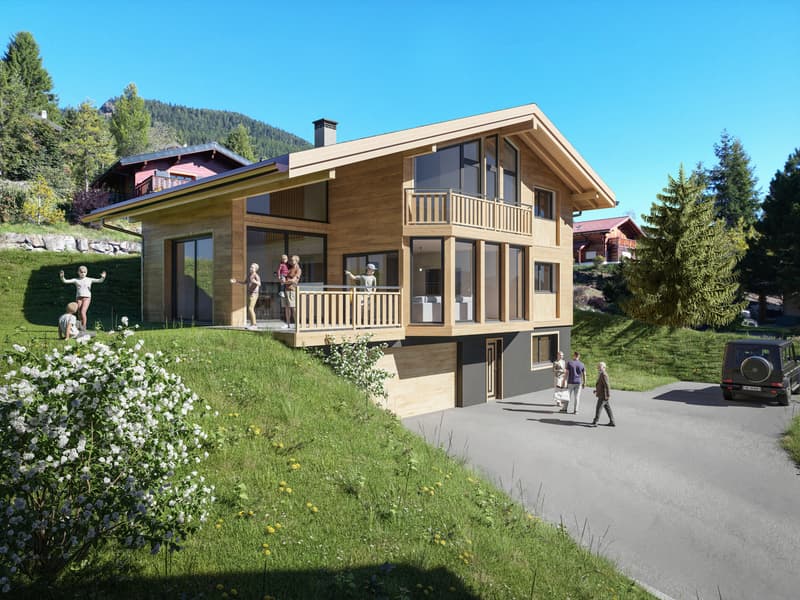 Chalet individuel 6.5 pièces - Résidence principale - Vue & soleil (2)