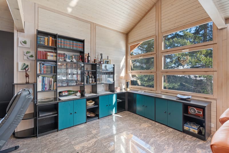 Chalet contemporain à deux pas du centre, en résidence secondaire. (5)