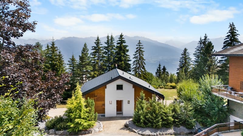 Chalet contemporain à deux pas du centre, en résidence secondaire. (2)