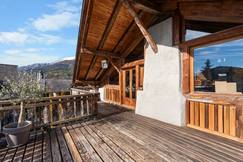 Magnifique grange rénovée au coeur du village d'Icogne (1)