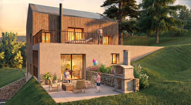 Superbe villa avec vue imprenable en Minergie (4)