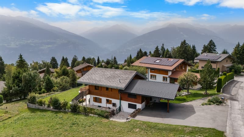 Maison individuelle rénovée en résidence secondaire aux Mayens d'Arbaz (7)