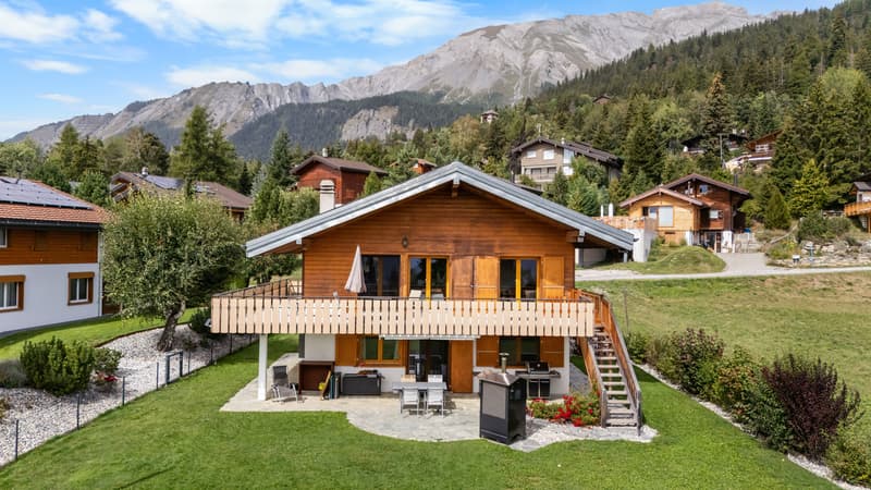 Maison individuelle rénovée en résidence secondaire aux Mayens d'Arbaz (2)