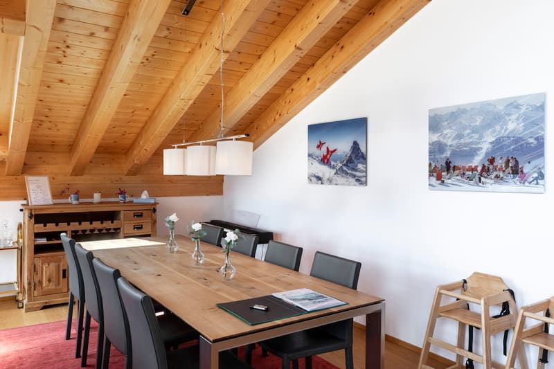 5.5 Zimmer Dachwohnung an grandioser Lage in Grächen (6)