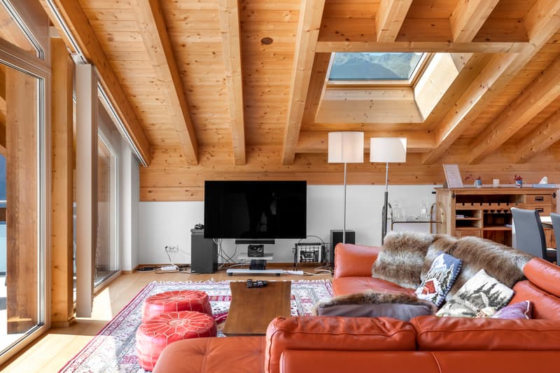 5.5 Zimmer Dachwohnung an grandioser Lage in Grächen (5)