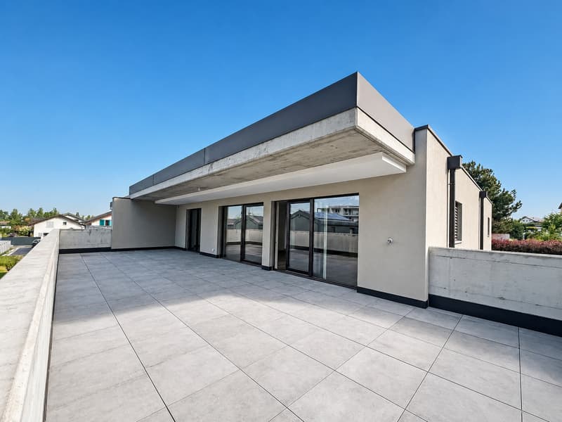Attique neuf de standing avec vaste terrasse (6)