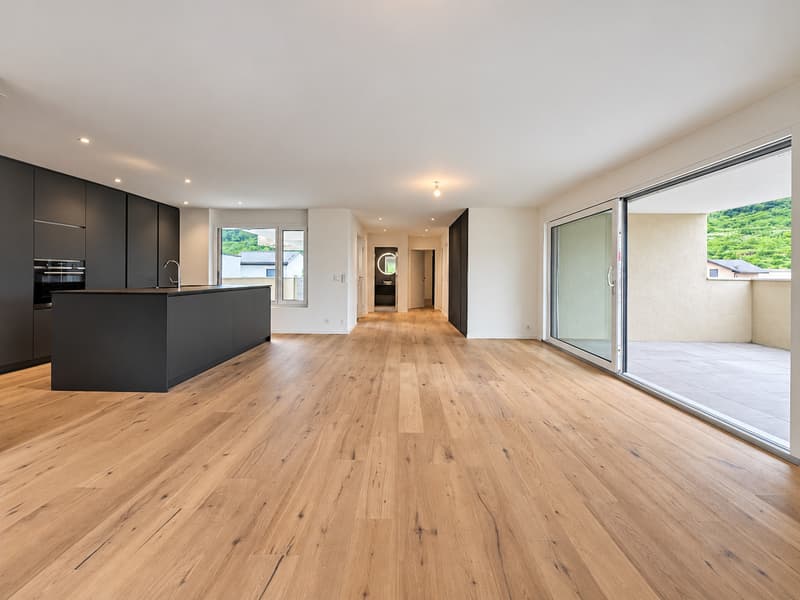 Sublime attique moderne de 4.5 pces au sein d'une PPE de 2 biens (1)