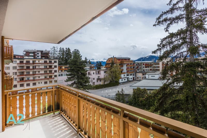 APPARTEMENT EN PLEIN CENTRE DE CRANS-MONTANA  - À LOUER EN ÉTÉ (8)