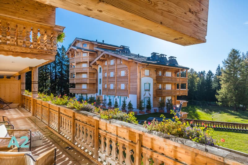 A Louer à la semaine: Appartement d'exception au centre de Crans (3)