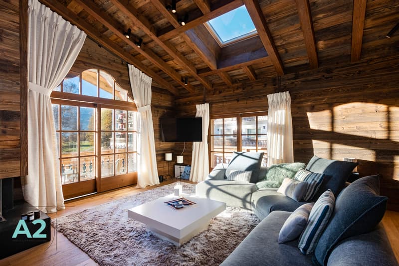 A Louer à la semaine: Appartement d'exception au centre de Crans (4)