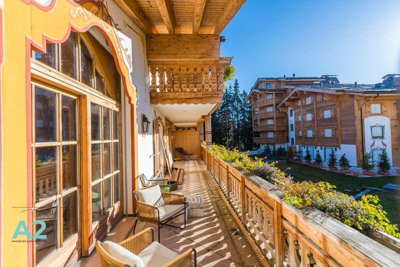 A Louer à la semaine: Appartement d'exception au centre de Crans (7)