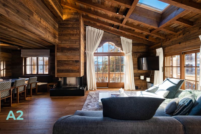 A Louer à la semaine: Appartement d'exception au centre de Crans (1)