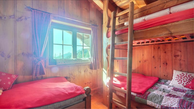 LOCATION Semaine Chalet familiale avec vue panoramique sur les Alpes (7)
