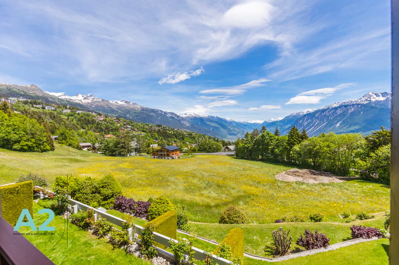 Spacieux 3 pièces rénové avec vue sur les Alpes (13)