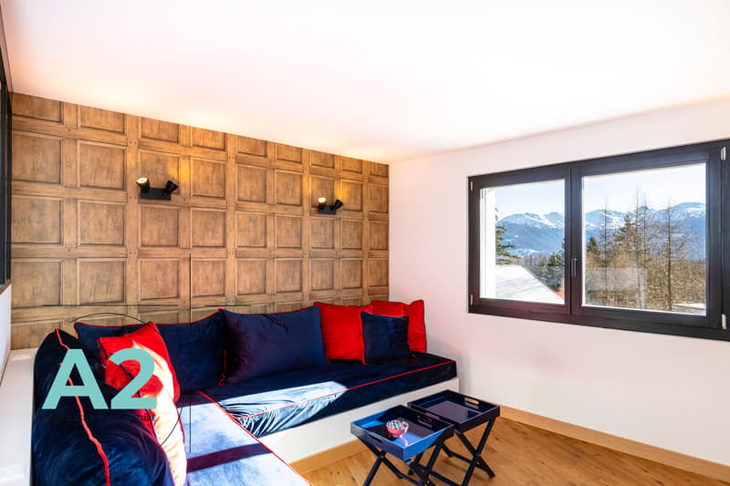 3 pcs rénové proche centre de Crans - LOCATION ANNEE, Dispo. Avril 26 (2)