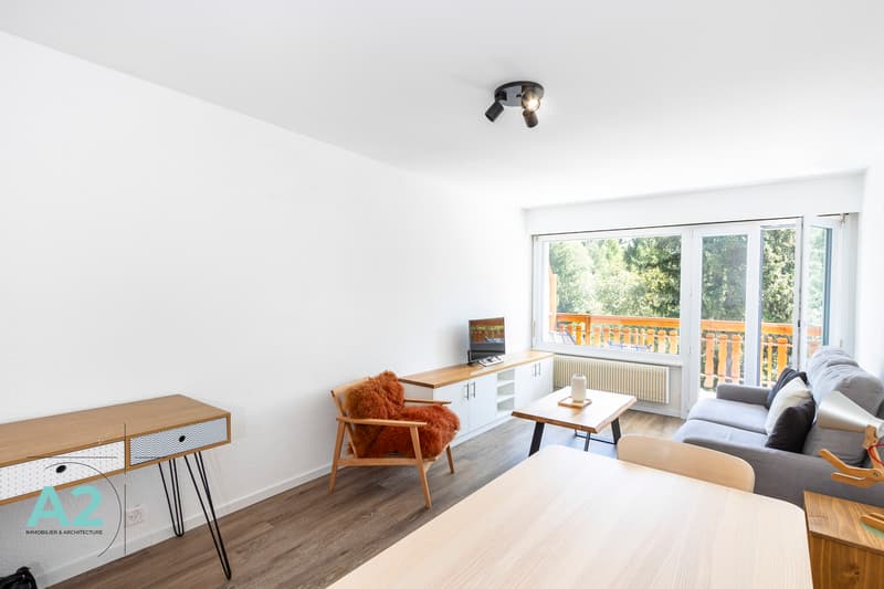 Studio rénové, disponible en location à l'année (2)