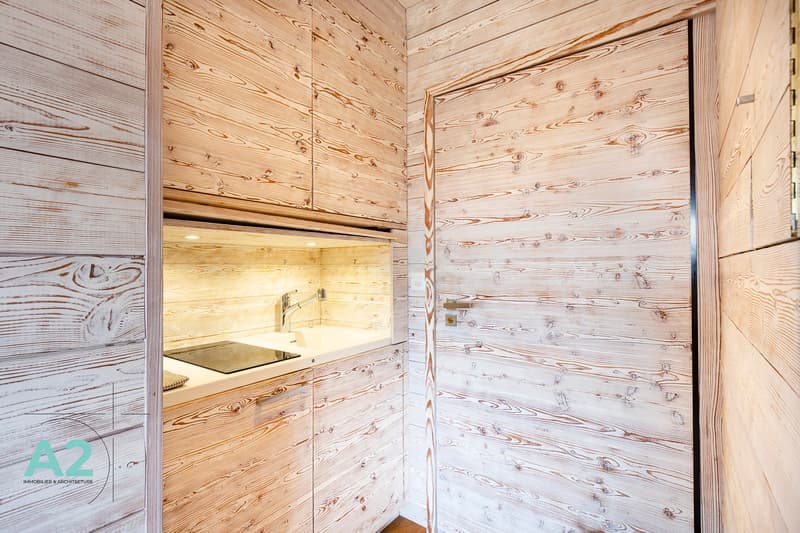 Très joli studio en plein centre de Crans avec vue sur les montagnes (5)