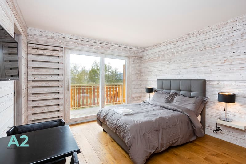 Très joli studio en plein centre de Crans avec vue sur les montagnes (2)
