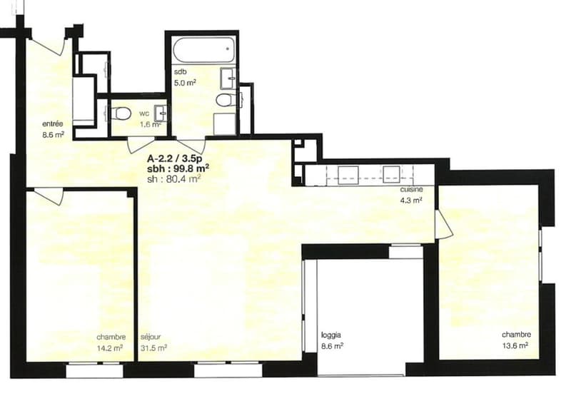 Location à l'année: appartement neuf au coeur du village de Montana (2)