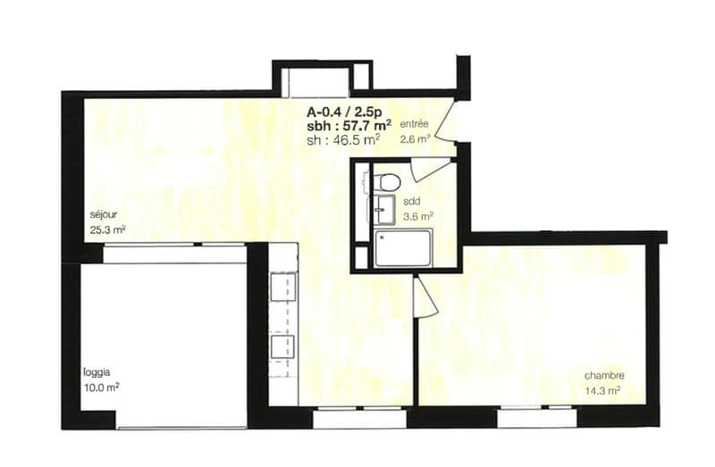 Location à l'année: appartement neuf au coeur du village de Montana (1)