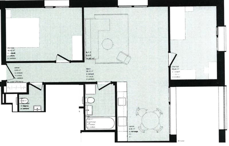 Location à l'année: appartement neuf au coeur du village de Montana (2)