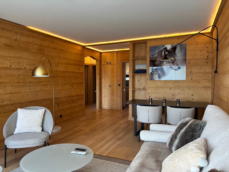 Appartement rénové en plein centre de Crans à louer à l'année (3)