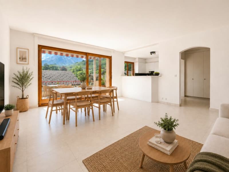 Magnifique appartement de 5 pièces à Platta / Sion (1)